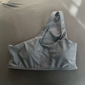 One strap padded bra/top